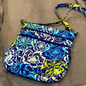 Vera Bradley Triple Zip Hipster Purse